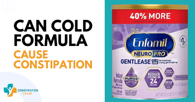 Can Cold Formula Cause Constipation